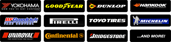 Tyre brand logos - Tyres Meopham