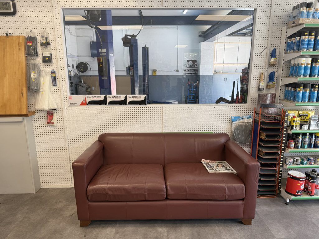 Customer waiting area - Servicing, Repairs, Tyres, Motorspares and More in Meopham